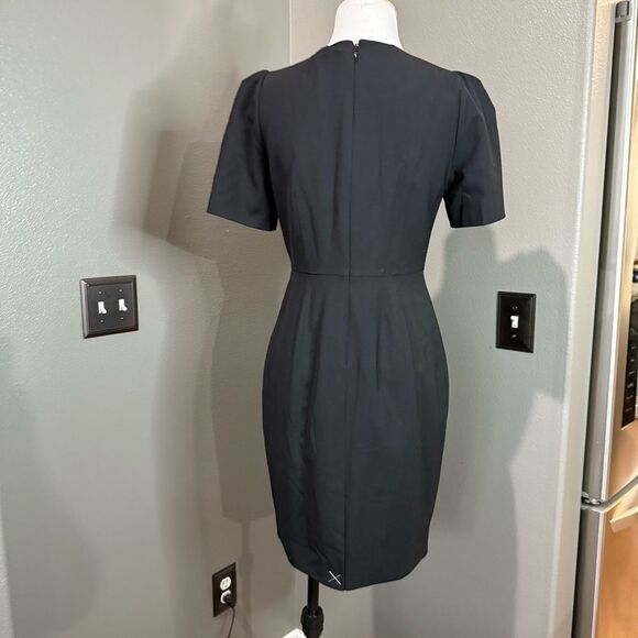 J. Crew Blue Sheath Mini Dress for Work - Picture 6 of 11